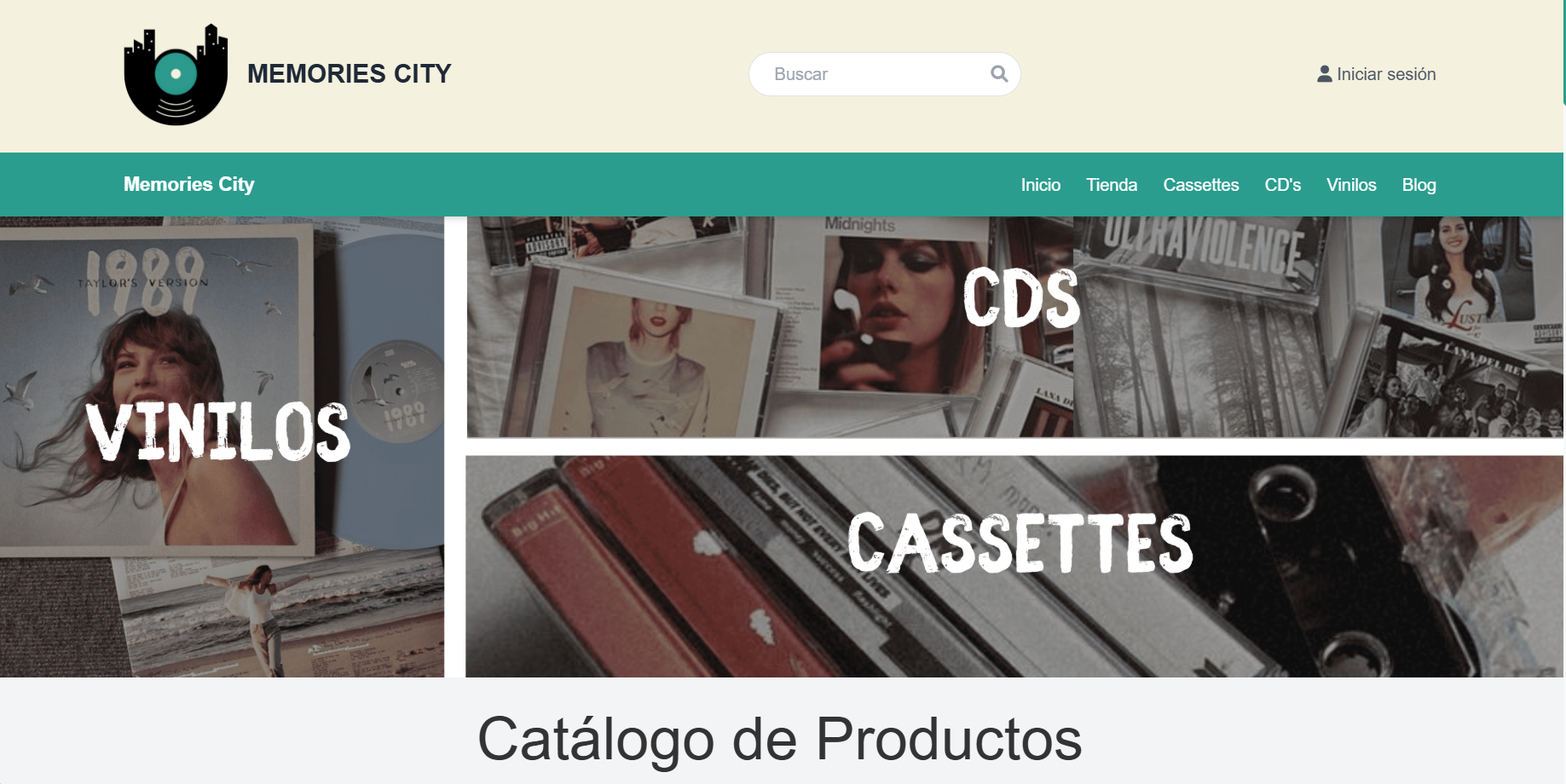 Creación de la Aplicación Web para la Tienda de Discos y Vinilos